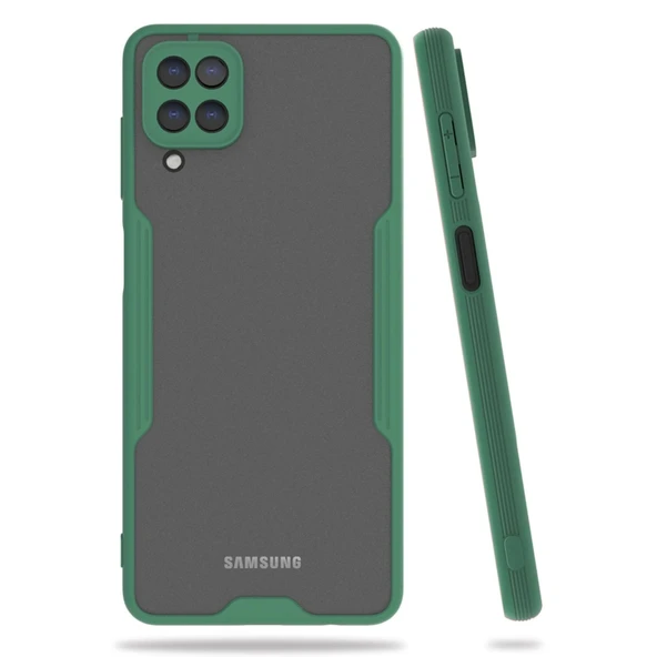 Samsung Galaxy A22 Kılıf Platin Silikon - Yeşil ürün görseli 1