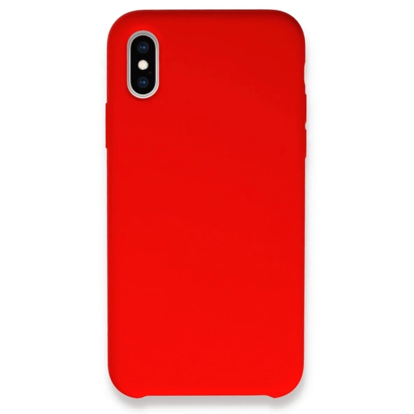Apple İphone X Kılıf Lansman Legant Silikon - Kırmızı ürün görseli 1