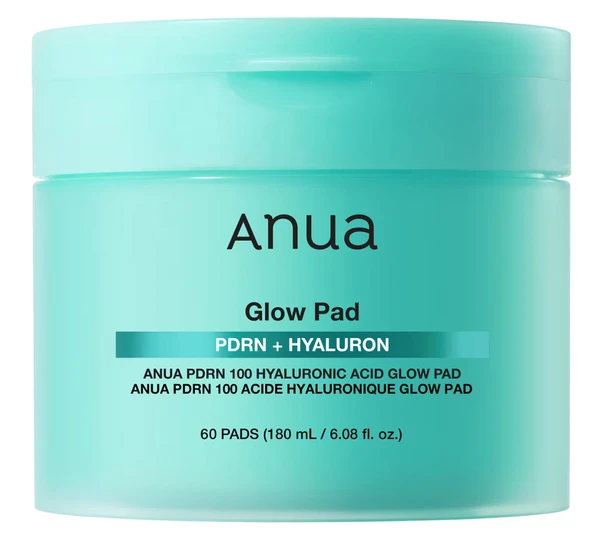ANUA PDRN 100 Hyaluronic Acid Glow Pad - Hyaluronik Asit İçeren Nemlendirici Pedler ürün görseli 1