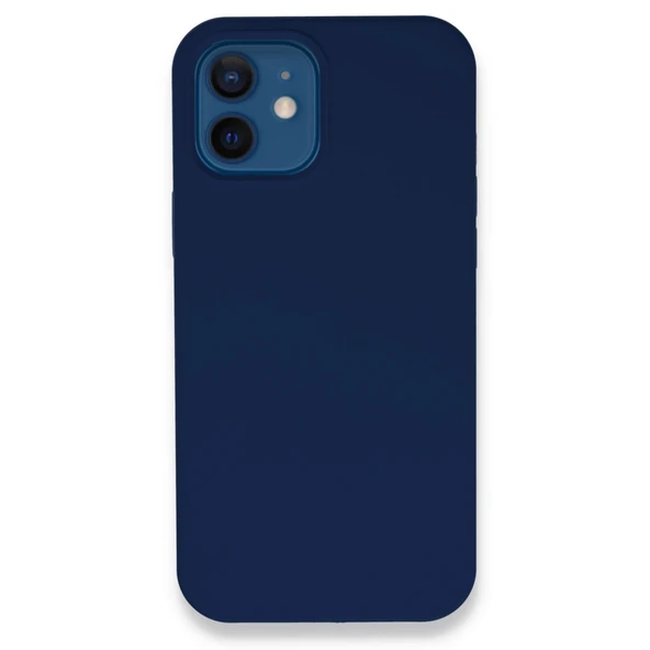 Apple İphone 12 Kılıf Lansman Legant Silikon - Lacivert ürün görseli 1