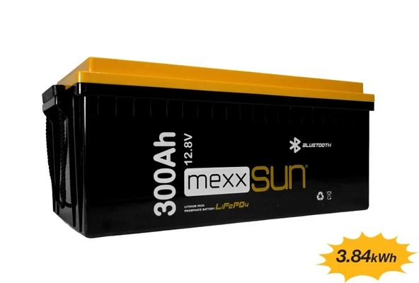MEXXSUN Lityum Akü 12,8V 300Ah (LiFePo4) 3840Wh ürün görseli 1