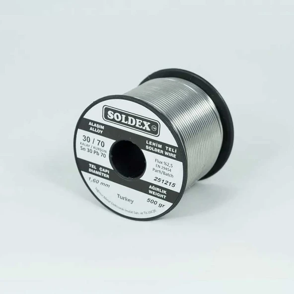 30-70 Lehim Teli 500 Gr 1,6 mm ürün görseli 1