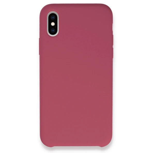 Apple İphone Xs Max Kılıf Lansman Legant Silikon - Fuşya ürün görseli 1