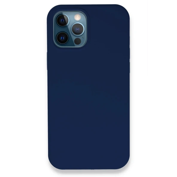 Apple İphone 12 Pro Kılıf Lansman Legant Silikon - Lacivert ürün görseli 1