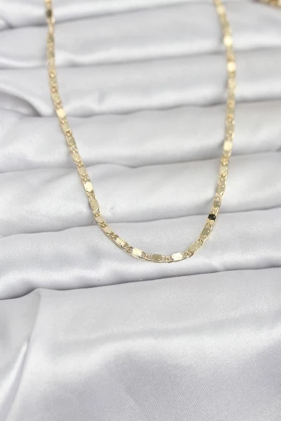 CM 14K Gold Renk Ezme Zincir 60 cm Kadın Kolye - TJ-BKO10964 TG-1395 347140 ürün görseli 1