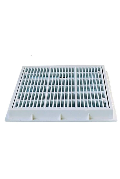Plastik Havuz Dip Emiş Kare Izgara, 265 X265 Mm Plastik Havuz Dip Emiş Süzgeci, Havuz Izgarası ürün görseli 1