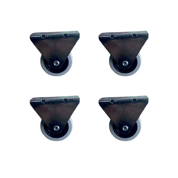 Furç Sabit Teker - 20x50 - Gri HKS180 - 4 Adet TG-1395 346689 ürün görseli 1