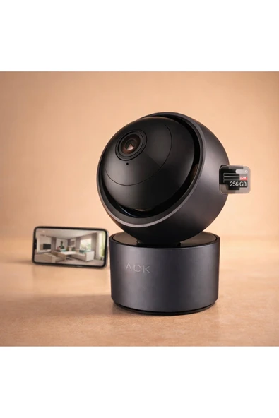 AK01-00201 Smart Wifi Kamera 4Mp Bluetooth - Resim 4
