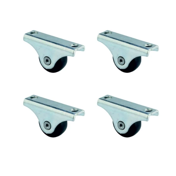 Furç Sabit Teker - 20MM - Siyah HKS226 - 4 Adet TG-1395 346699 ürün görseli 1