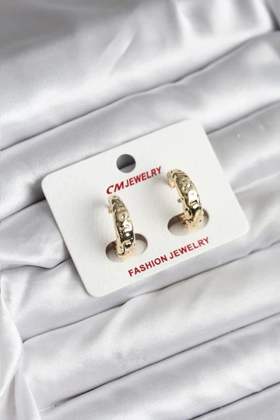 14K Gold Renk Kaplama CM Kadın Küpe - TJ-BKP11420 TG-1395 346476 ürün görseli 1