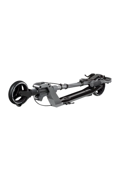 Globber One K 165 Deluxe Scooter - Titanium - Resim 10