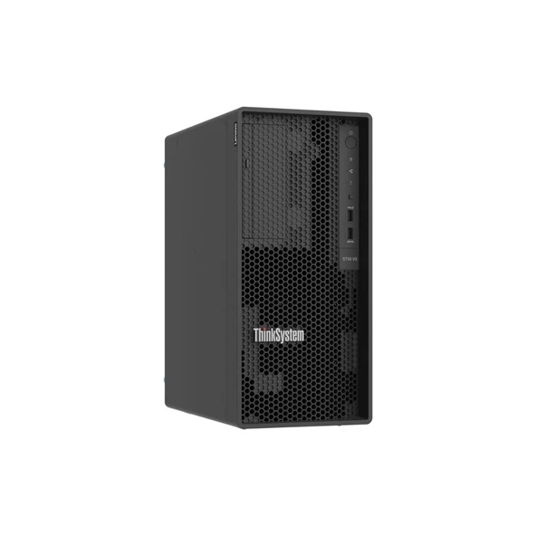 LENOVO SERVER 7DF31001EA THINKSYSTEM ST50 V3 INTEL XEON 6315P 4C 2.8GHz 1x16GB 2x480GB SSD SW RD 500W MINI TOWER ürün görseli 1