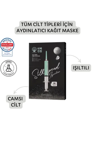 Silk Pearl Booster Mask ( Cam Cilt etkili ışıltı veren maske) ürün görseli 1