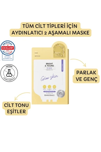 DX Mask Bright & Young ( Cilt tonu eşitleyen gençleştirici maske) ürün görseli 1