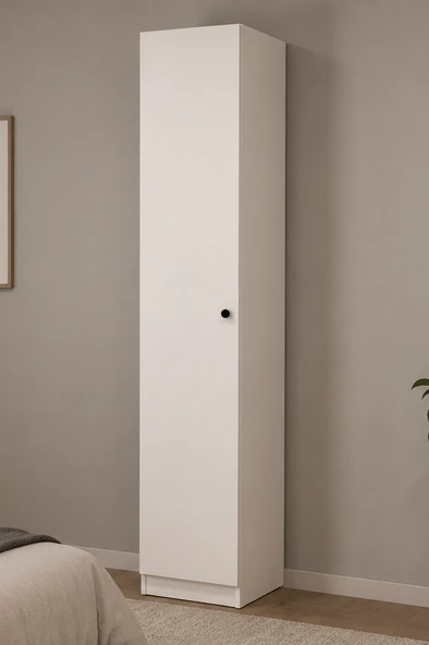 Prestij No.2 Askılıklı Bazalı Giysi Asma Dolabı Gardırop ürün görseli 1