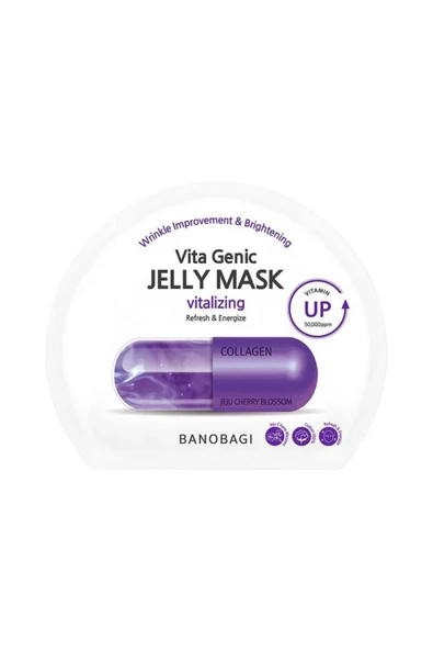 VITA GENIC JELLY MASK VITALIZING  - Vita Genic Canlandırıcı Pamuk Maske ürün görseli 1
