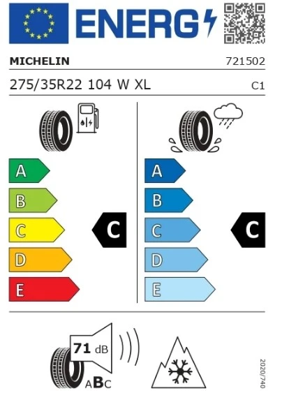 MİCHELİN XL PILOT ALPIN 5 SUV RG 275/35R22 104W Kış Lastiği - 2024 ürün görseli 1
