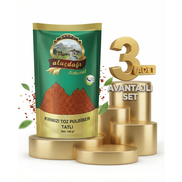 Aluçdağı Pul Biber 3x250 Gr - Resim 2