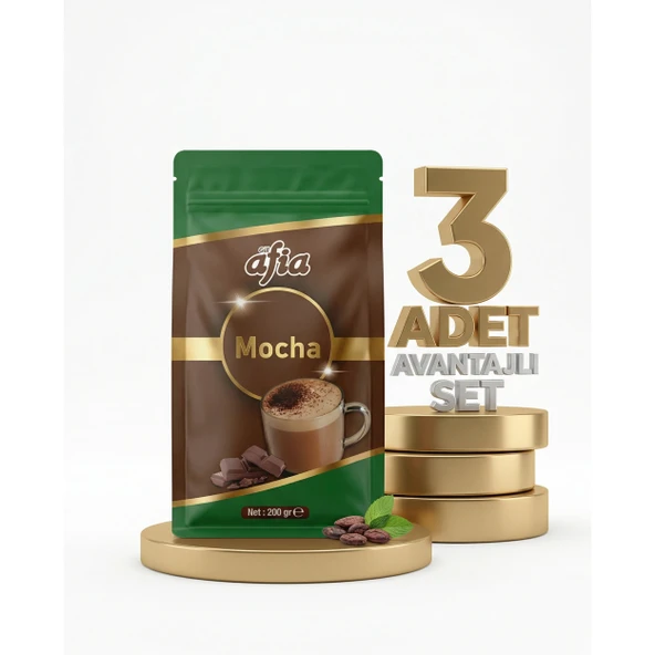 Afia Mocha Kahve 3x200 Gr ürün görseli 1