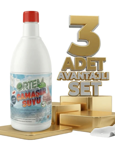 Ortem Çamaşır Suyu 3x1 Kg - Resim 2