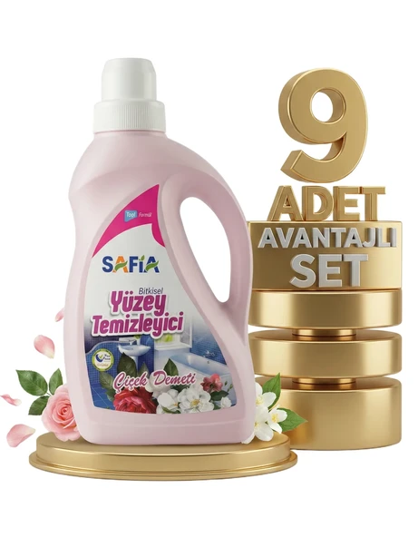 Safia Genel Yüzey Temizleyici 9x1 Lt ürün görseli 1