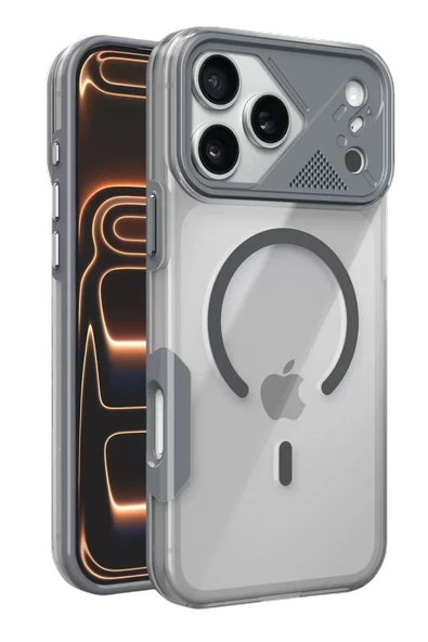 Joko Apple iPhone 17 Pro Zinko Magsafe Kapak - Titan Gri ürün görseli 1