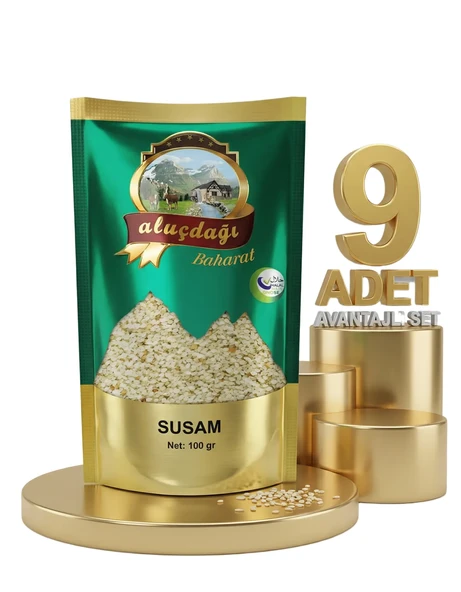 Aluçdağı Susam 9x100 Gr ürün görseli 1