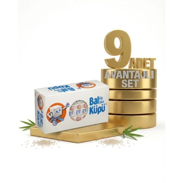 Balküpü Elite Küp Şeker 9x750 Gr ürün görseli 1