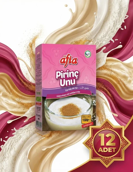 Afia Pirinç Unu 12x150 Gr - Resim 4