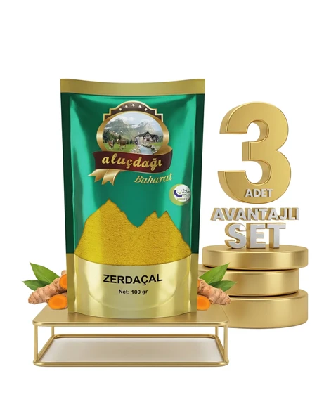 Aluçdağı Zerdeçal 3x100 Gr - Resim 2