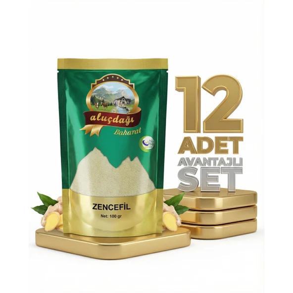 Aluçdağı Zencefil 12x100 Gr ürün görseli 1