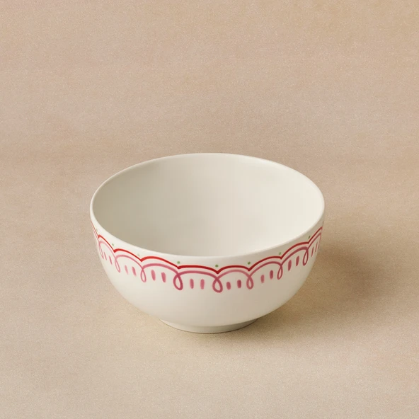 Karaca Cherry Time Noodle Kase 14 cm - Resim 2