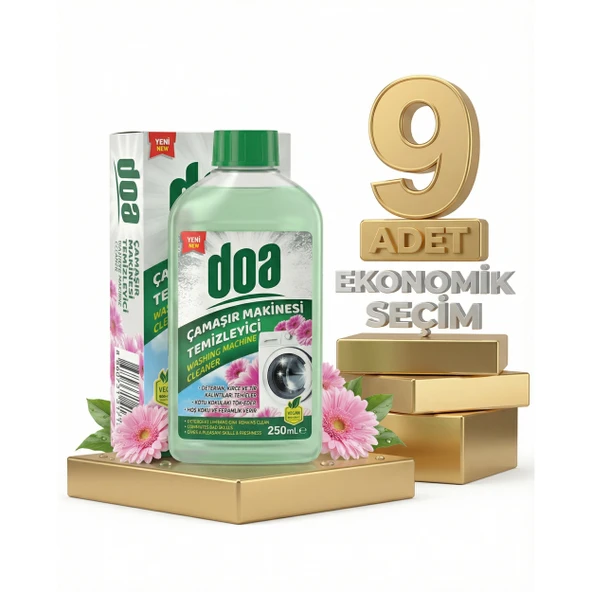 Doa Çamaşır Makinesi Temizleyicisi 9x250 Ml ürün görseli 1