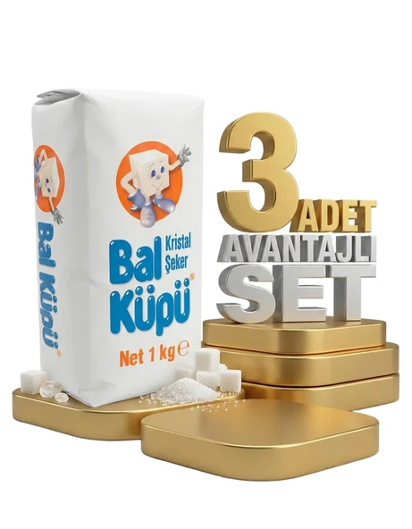 Balküpü Toz Şeker 3x1 Kg - Resim 2