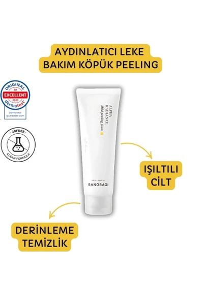 Alpha Radiance Mild Peeling Foam ( Aydınlatıcı Leke Bakım Peeling) ürün görseli 1