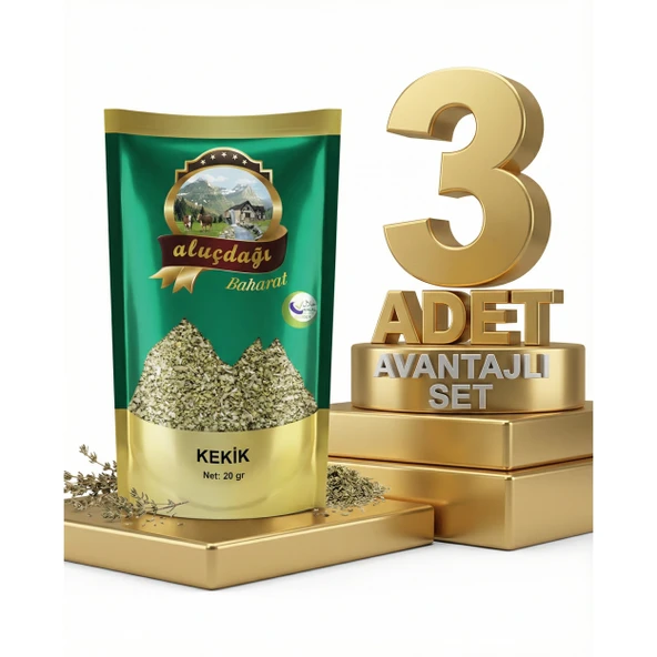 Aluçdağı Kekik 3x100 Gr - Resim 2