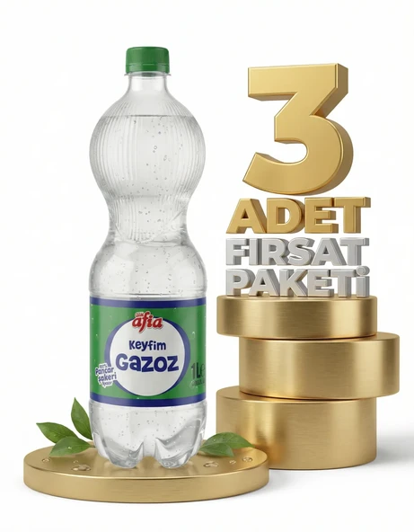 Afia Keyfim Gazoz 3x1 Lt - Resim 2