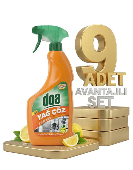 Doa Yağ Çözücü 9x750 Ml ürün görseli 1