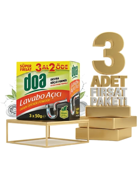 Doa Toz Lavabo Açıcı x3 - Resim 2