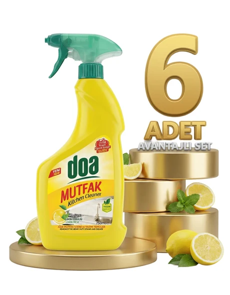 Doa Mutfak Temizleyici 6x750 Ml - Resim 2