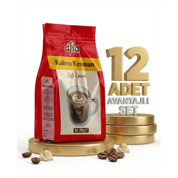 Afia Kahve Kreması 12x200 Gr ürün görseli 1