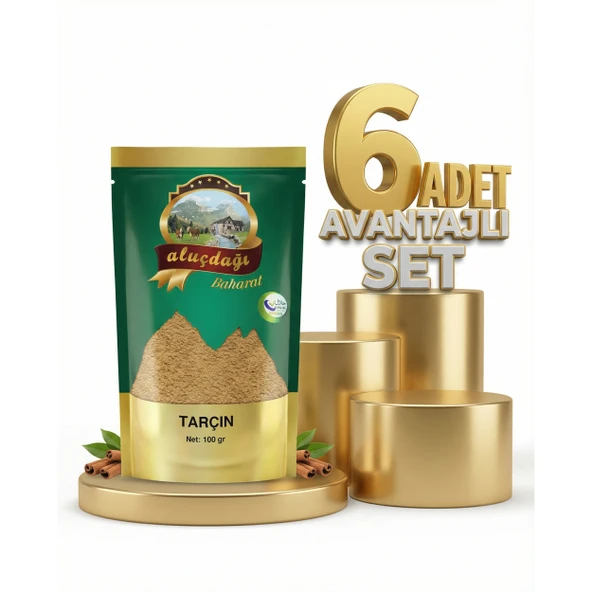Aluçdağı Tarçın 6x100 Gr ürün görseli 1