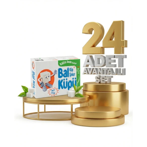 Balküpü Küp Şeker 24x1 Kg ürün görseli 1