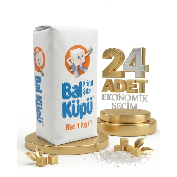 Balküpü Toz Şeker 24x1 Kg ürün görseli 1