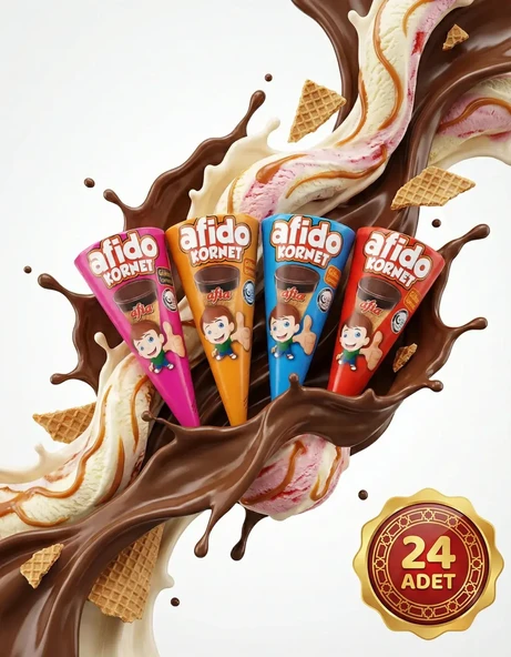 Afia Afido Kornet 24x25 Gr - Resim 6