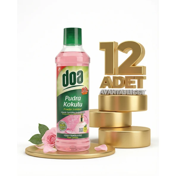 Doa Yüzey Temizleyici Purda Kokulu 12x1 Lt ürün görseli 1