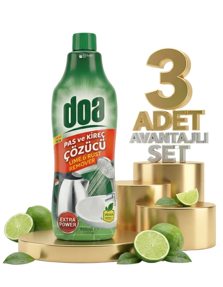 Doa Pas Ve Kireç Çözücü 3x900 Ml - Resim 2