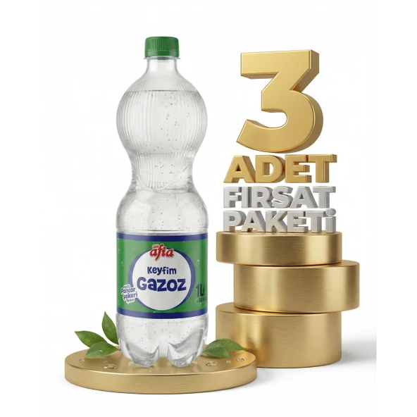 Afia Keyfim Gazoz 3x1 Lt ürün görseli 1