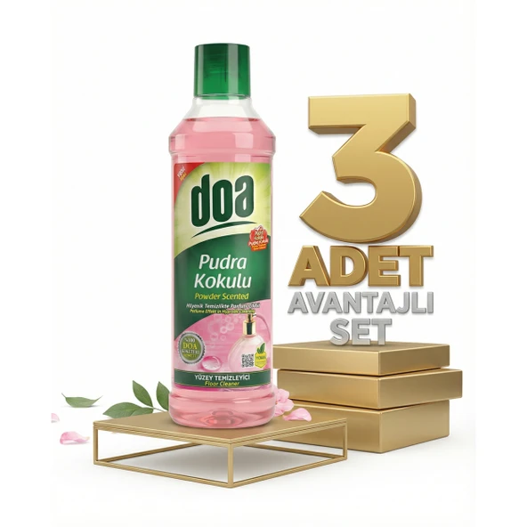 Doa Yüzey Temizleyici Purda Kokulu 3x1 Lt ürün görseli 1