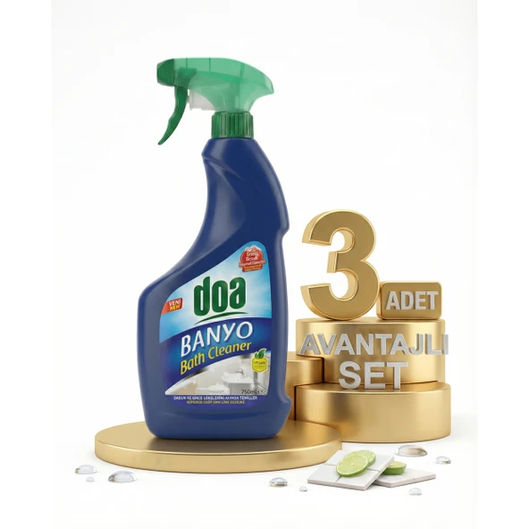 Doa Banyo Temizleyici 3x750 Ml ürün görseli 1